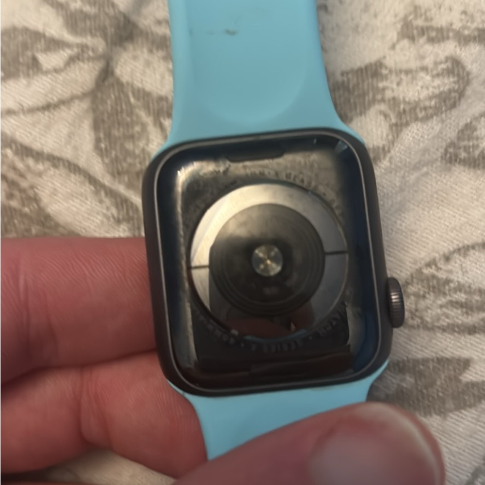 Smartwatch with Blue Band